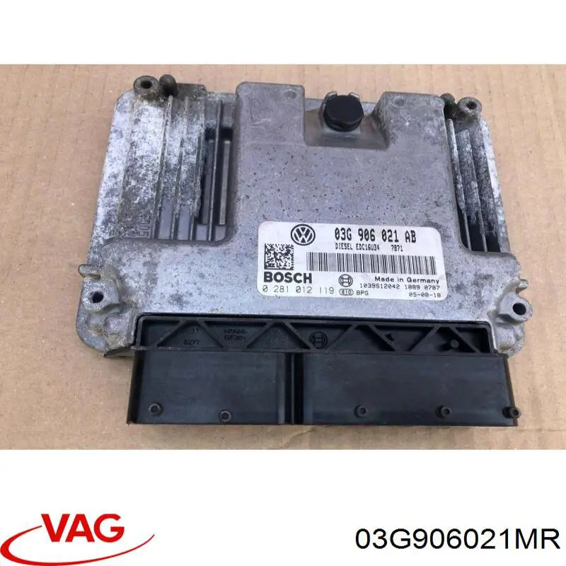 Compre 03G906021MR VAG Módulo de direção (Centralina eletrônica) de motor