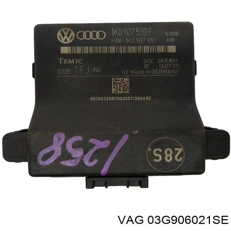 03G906021SE VAG Módulo de direção (Centralina eletrônica) de motor
