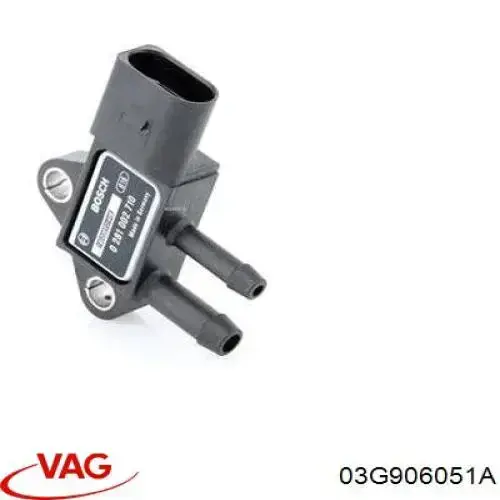 Compre 03G906051A VAG Sensor de pressão dos gases de escape