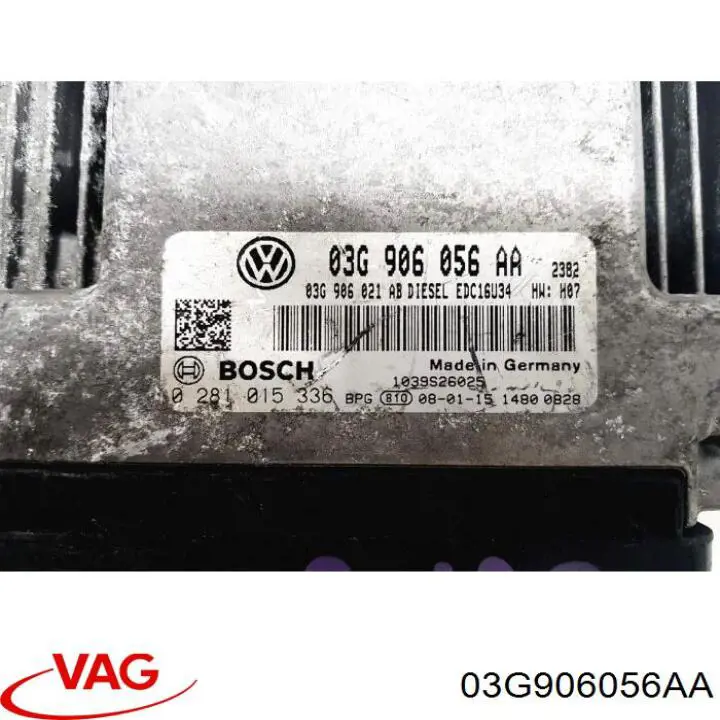 Módulo de direção (Centralina eletrônica) de motor VAG 03G906056AA preço, a partir de 178,77 USD