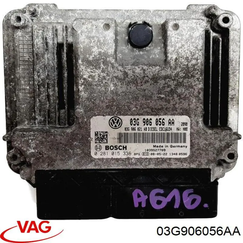03G906056AA VAG Módulo de direção (Centralina eletrônica) de motor