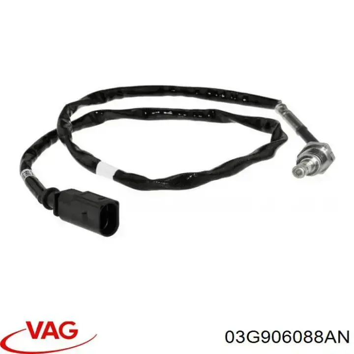 03G906088AN VAG Sensor de temperatura dos gases de escape (GE), antes de turbina