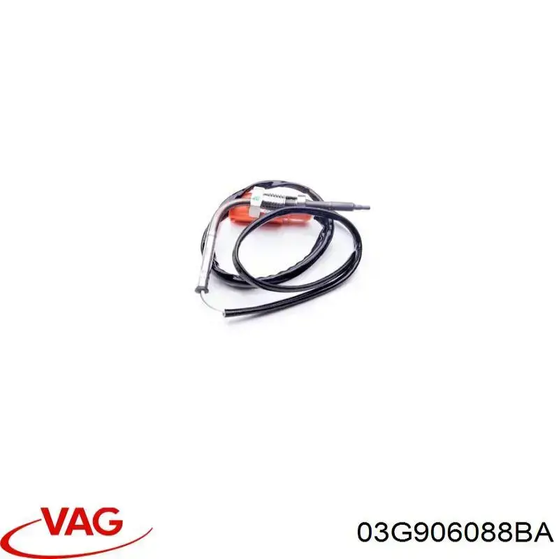 Sensor de temperatura dos gases de escape (GE), depois de filtro de partículas diesel VAG 03G906088BA preço, a partir de 62,37 USD