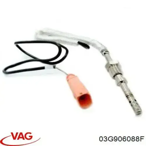 Sensor de temperatura dos gases de escape (GE), depois de filtro de partículas diesel VAG 03G906088F preço, a partir de 118,54 USD