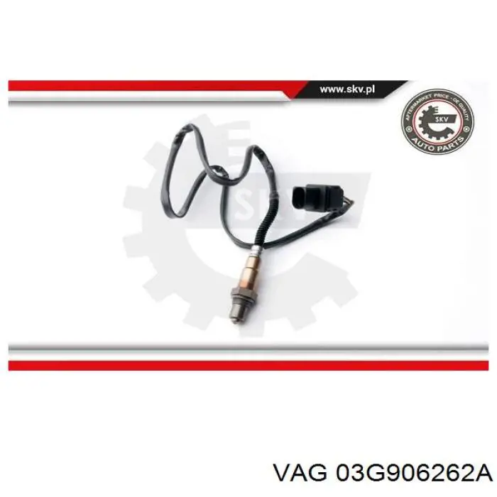 Sonda lambda, sensor de oxigênio até o catalisador VAG 03G906262A preço, a partir de 59,59 USD