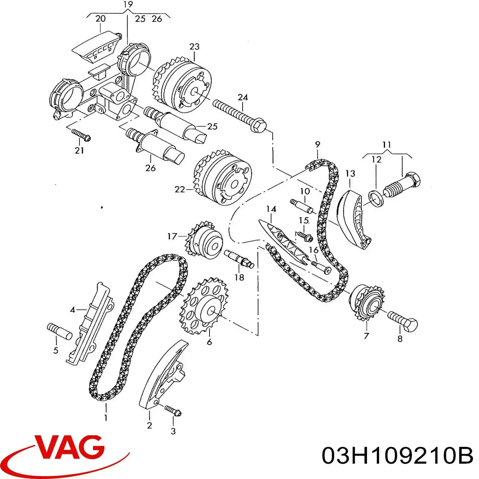 03H109210B VAG 