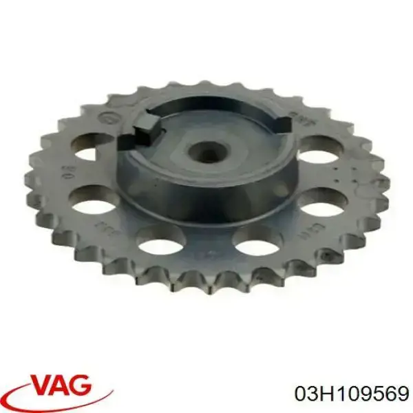 Engrenagem de cadeia da roda dentada de acionamento de cambota de motor VAG 03H109569 preço, a partir de 149,27 USD
