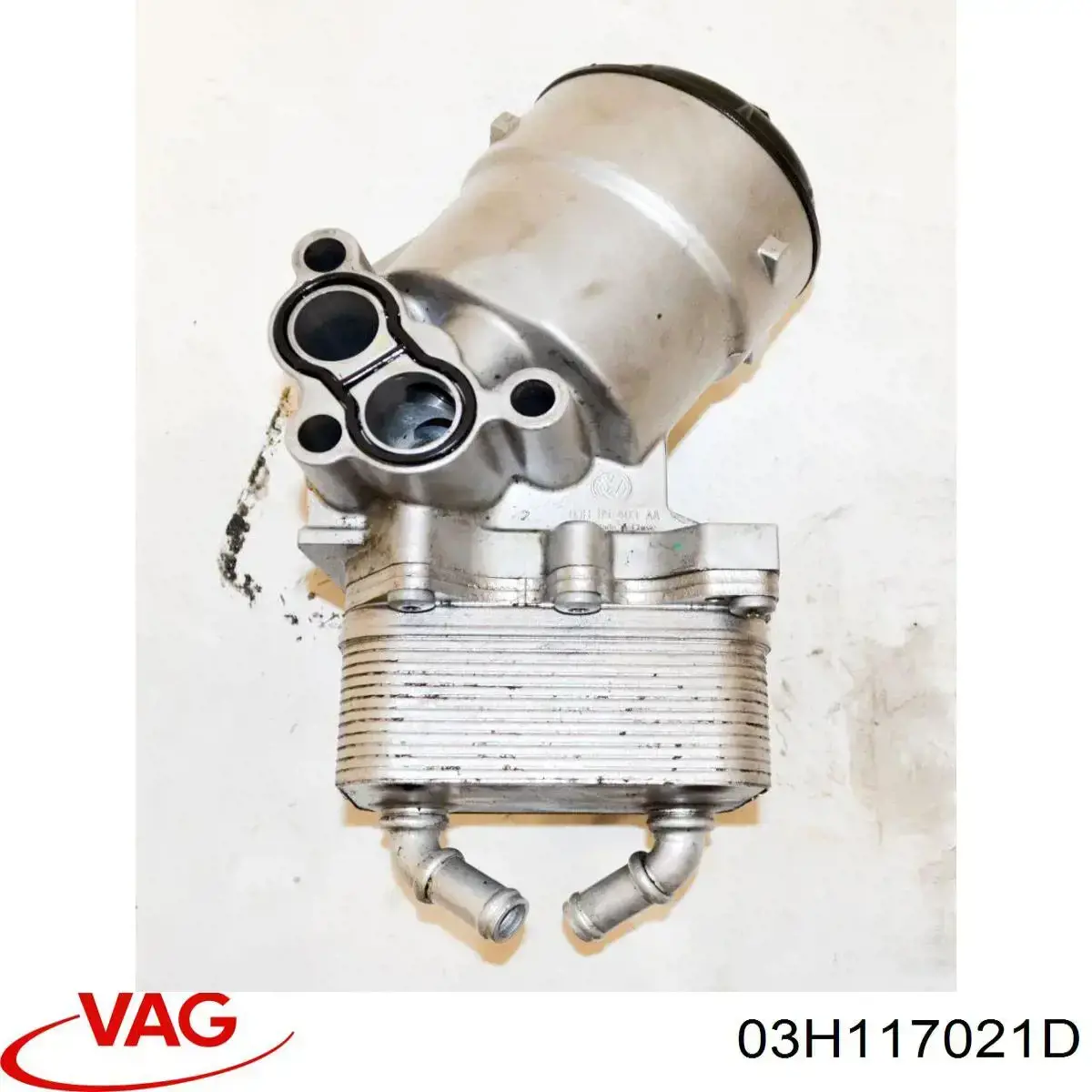 Radiador de óleo (frigorífico), debaixo de filtro VAG 03H117021D preço, a partir de 48,50 USD