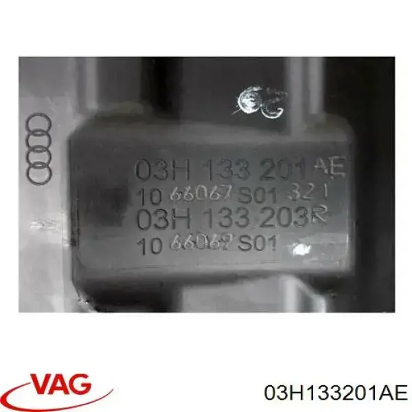 Compre 03H133201AE VAG Tubo coletor de admissão