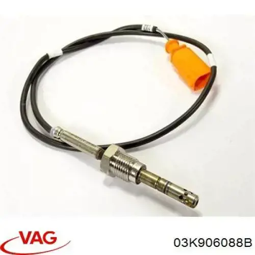 Compre 03K906088B VAG Sensor de temperatura dos gases de escape (GE), depois de filtro de partículas diesel