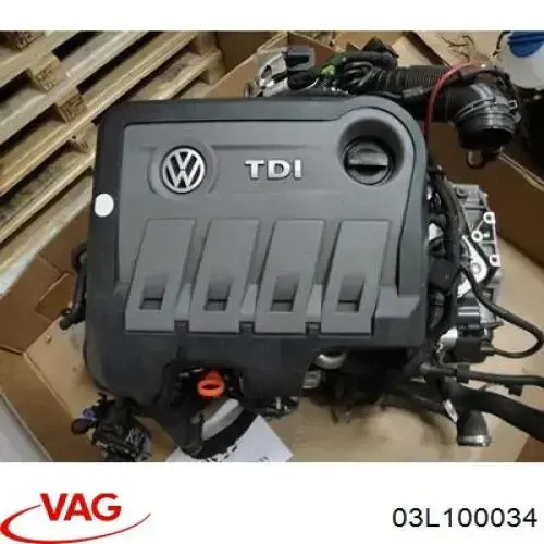 03L100034 VAG Motor montado