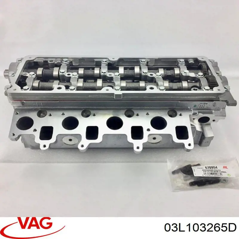 03L103265D VAG Cabeça de motor (CBC)