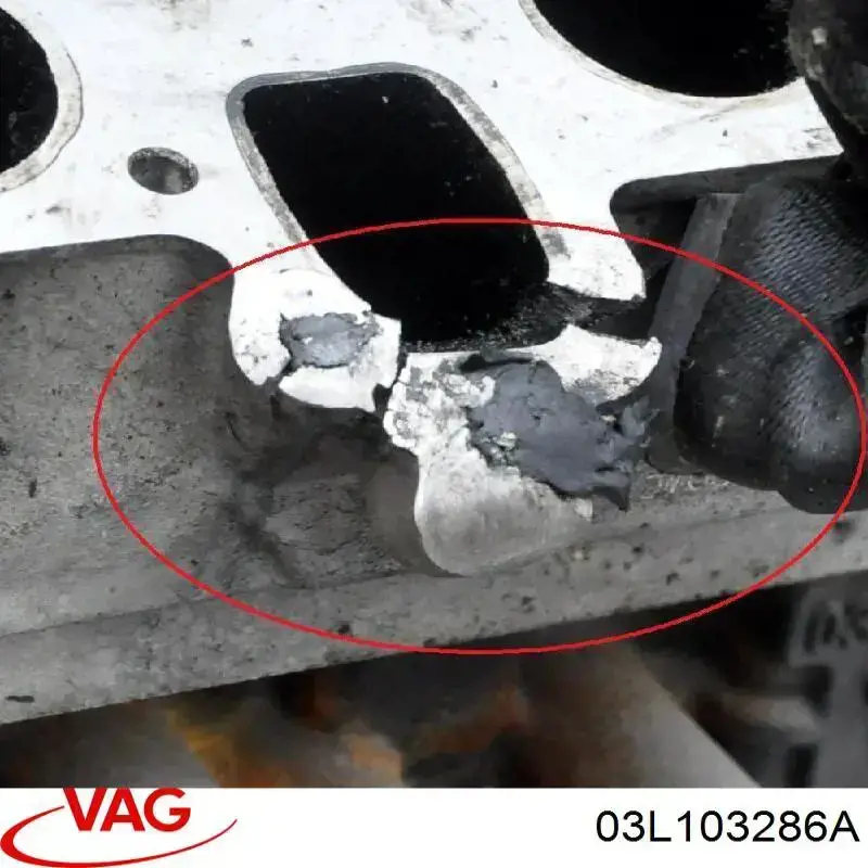 Cabeça de motor (CBC) VAG 03L103286A