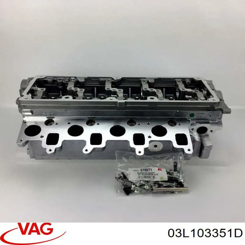 Cabeça de motor (CBC) VAG 03L103351D preço, a partir de 791,65 USD