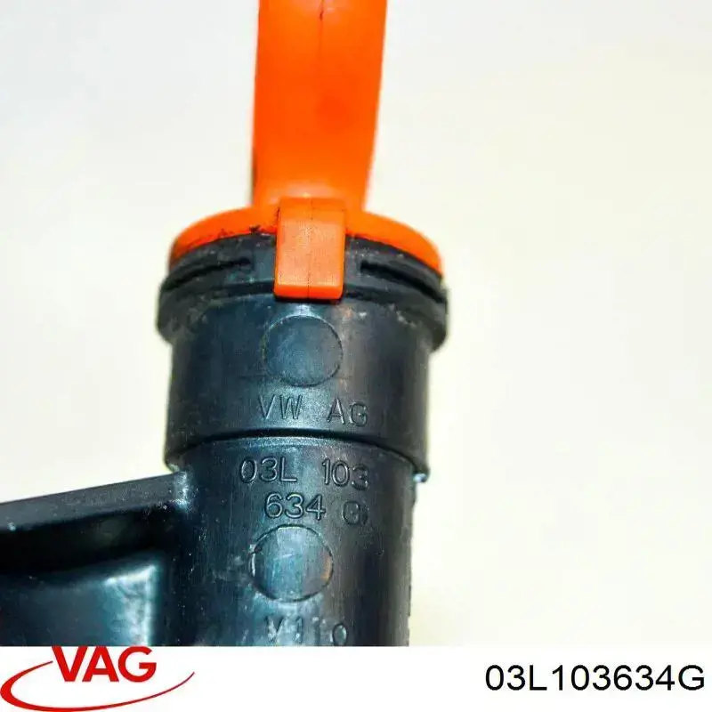 Guia de sonda indicador do nível de óleo no motor 30103188 AND