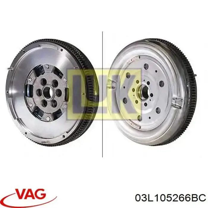 03L105266BC VAG Volante de motor
