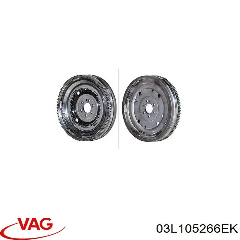 Compre 03L105266EK VAG Volante de motor
