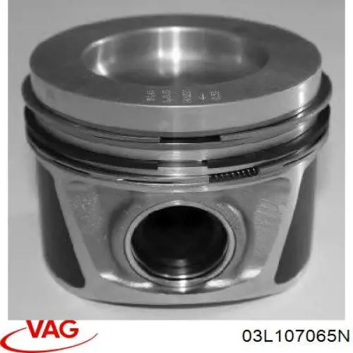Compre 03L107065N VAG Pistão do kit para 1 cilindro, STD