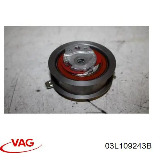 Rolo de reguladora de tensão da correia do mecanismo de distribuição de gás VAG 03L109243B preço, a partir de 43,32 USD