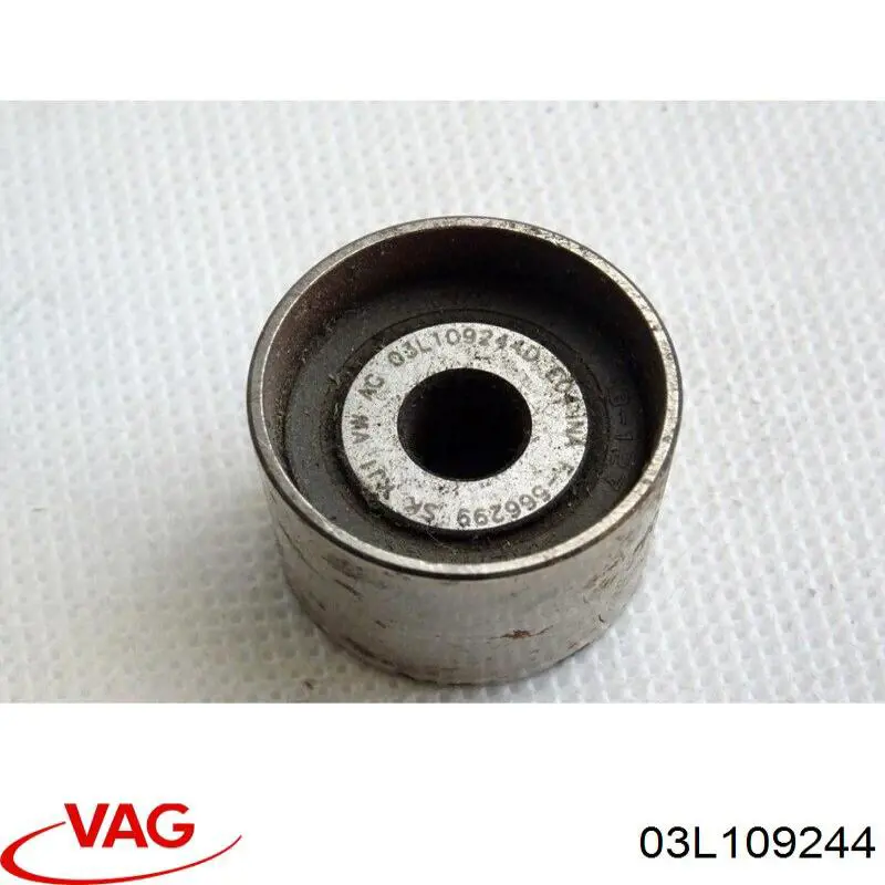 03L109244 VAG Rolo parasita da correia do mecanismo de distribuição de gás