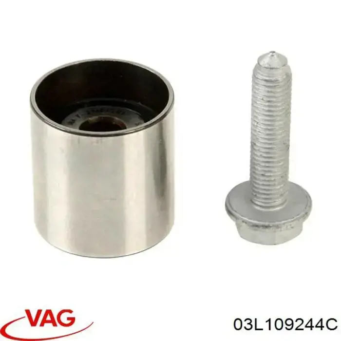Rolo parasita da correia do mecanismo de distribuição de gás VAG 03L109244C preço, a partir de 11,67 USD