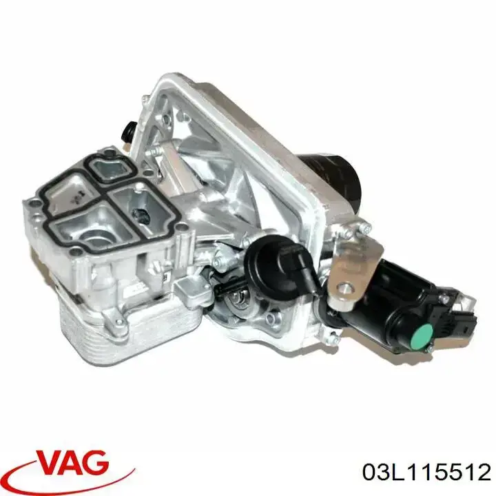 Compre 03L115512 VAG Radiador do sistema EGR de recirculação dos gases de escape