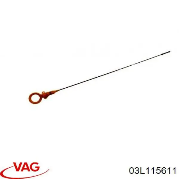 03L115611 VAG Sonda (indicador) do nível de óleo no motor