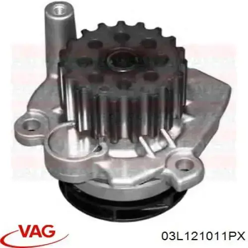 Bomba de água (bomba) de esfriamento VAG 03L121011PX preço, a partir de 27,24 USD