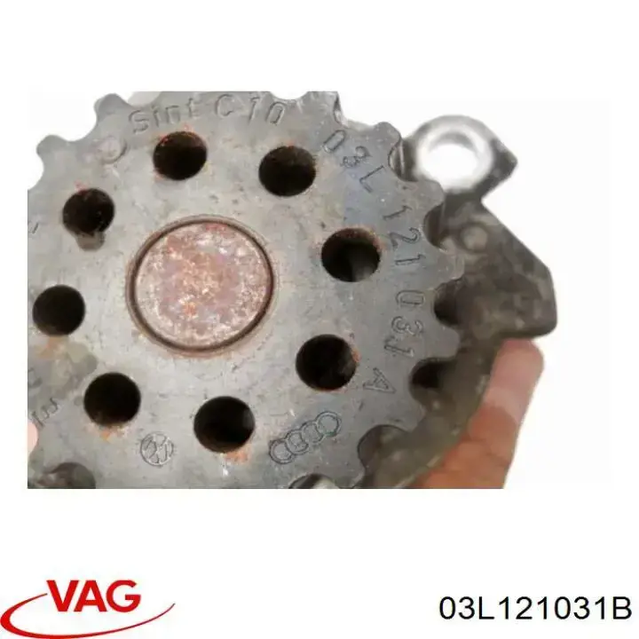 03L121031B VAG Bomba de água (bomba) de esfriamento