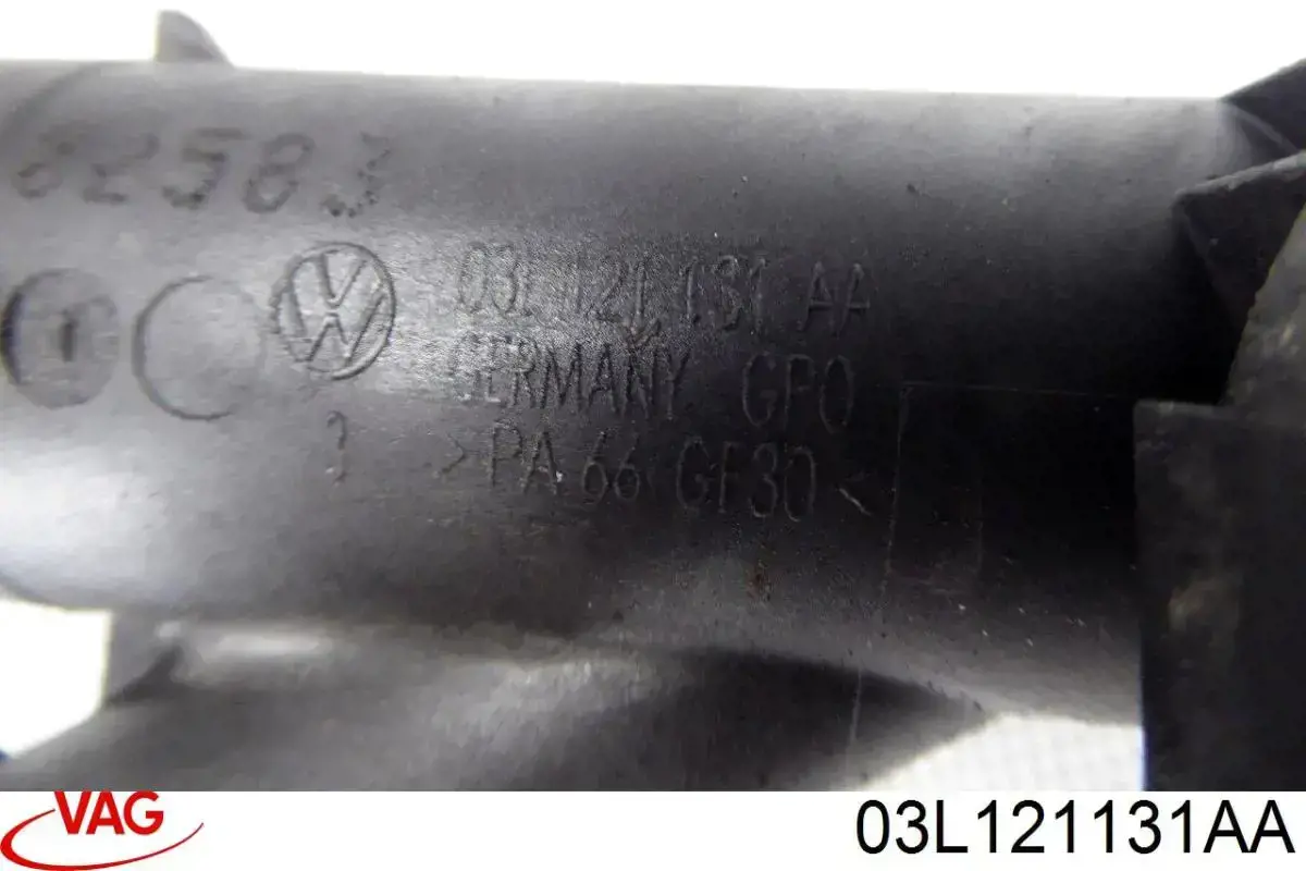 Flange do sistema de esfriamento (união em T) VAG 03L121131AA preço, a partir de 11,02 USD