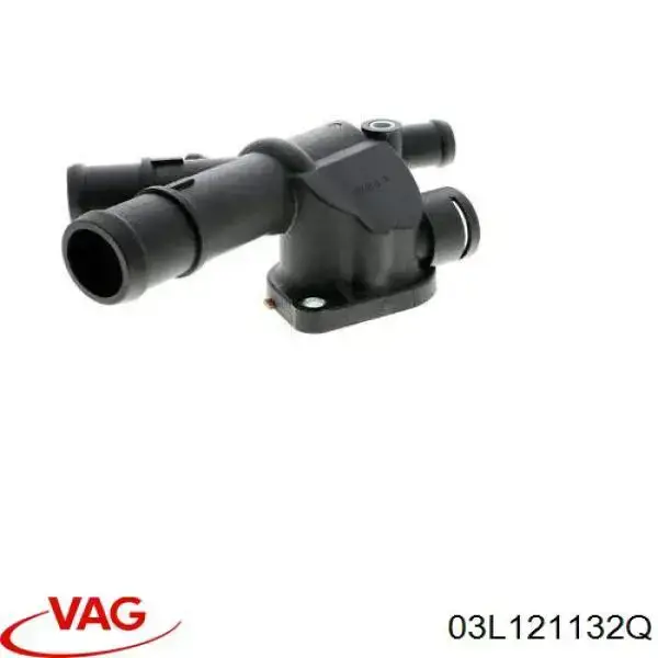 Flange do sistema de esfriamento (união em T) VAG 03L121132Q preço, a partir de 10,62 USD