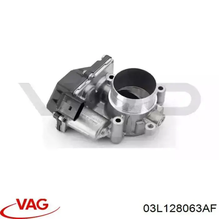 03L128063AF VAG Válvula de borboleta montada