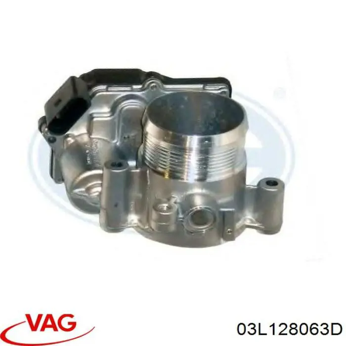 03L128063D VAG Válvula de borboleta montada