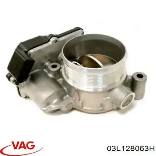 03L128063H VAG Válvula de borboleta montada