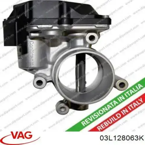 Compre 03L128063K VAG Válvula de borboleta montada