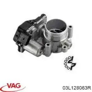 03L128063R VAG Válvula de borboleta montada