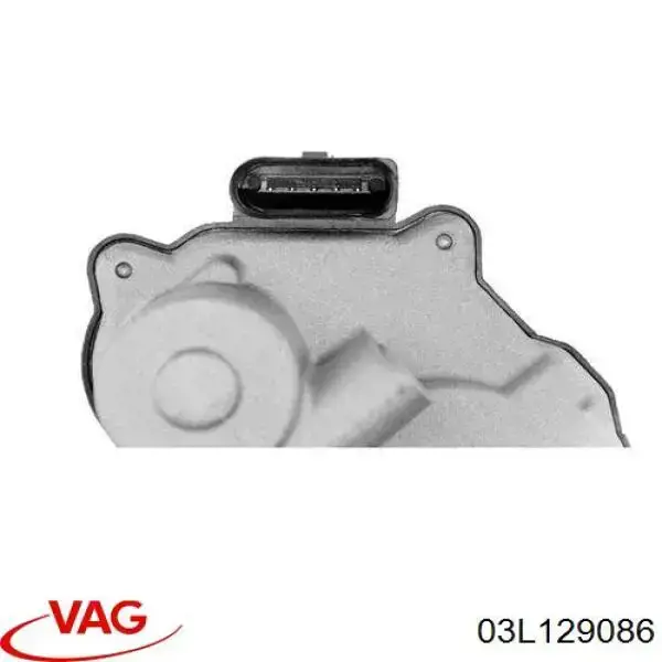 Compre 03L129086 VAG Válvula (atuador) de acionamento das comportas de tubo coletor de admissão
