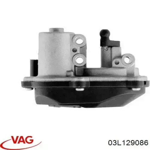 Compre 03L129086 VAG Válvula (atuador) de acionamento das comportas de tubo coletor de admissão