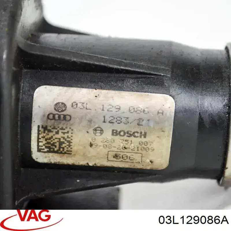 Compre 03L129086A VAG Regulador de mudança do comprimento de tubo coletor de admissão