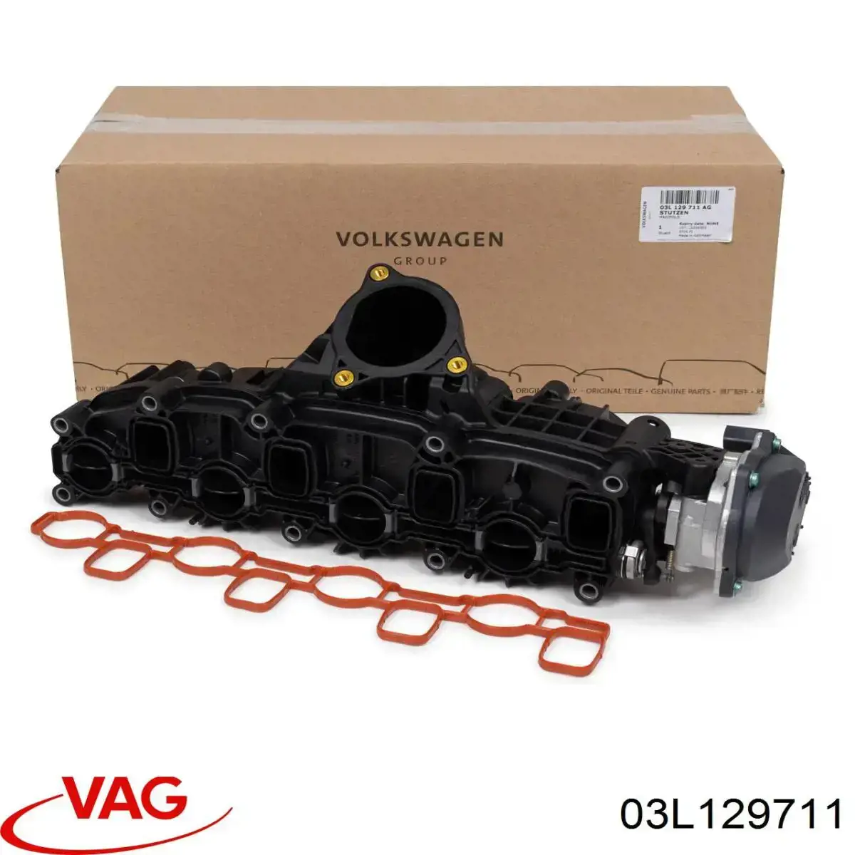 Compre 03L129711 VAG Tubo coletor de admissão