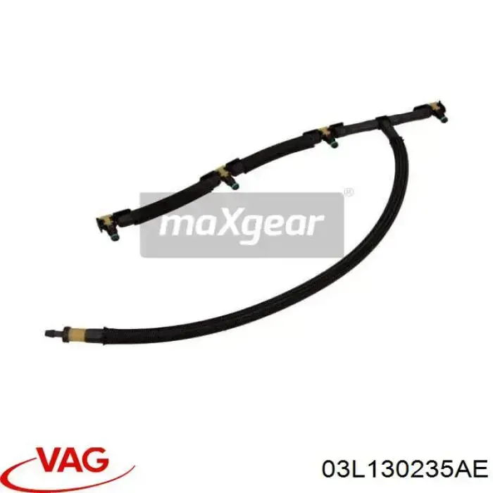 Compre 150026 Maxgear Tubo de combustível, inverso desde os injetores