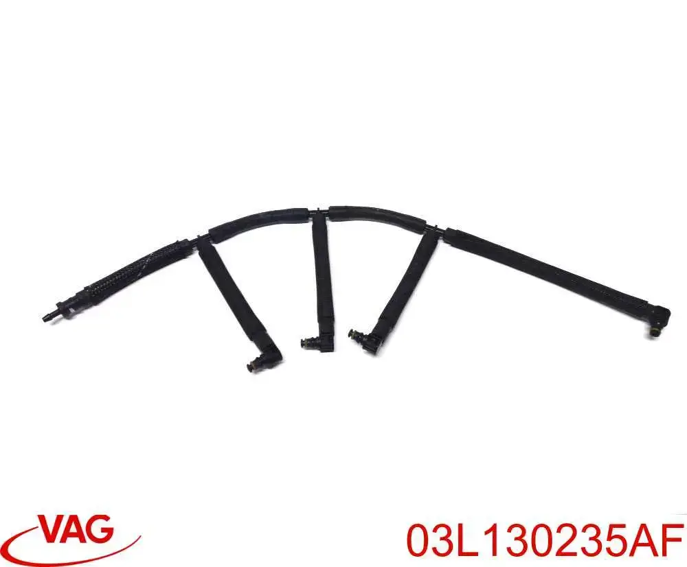 Tubo de combustível, inverso desde os injetores VAG 03L130235AF preço, a partir de 29,79 USD