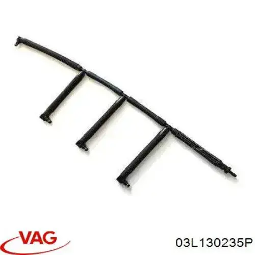 Tubo de combustível, inverso desde os injetores VAG 03L130235P preço, a partir de 29,95 USD