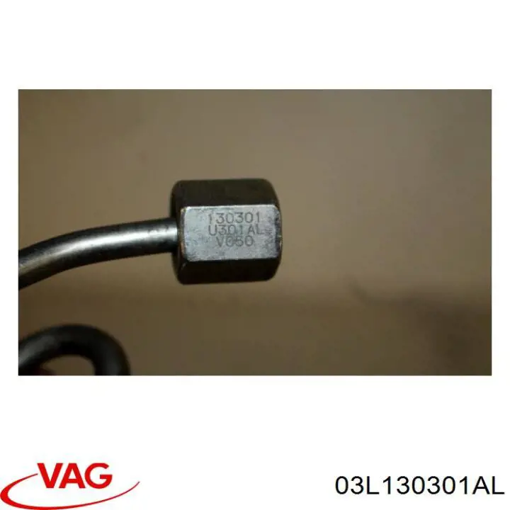 Compre 03L130301AL VAG Tubo de combustível do injetor de 3º cilindro