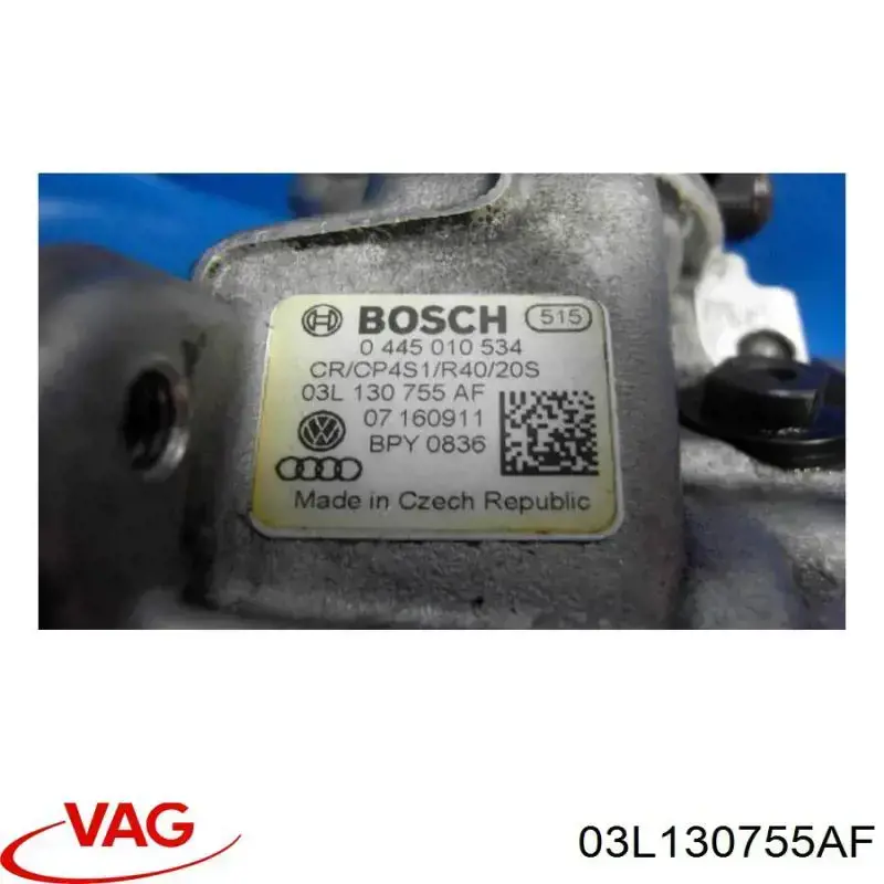 Bomba de combustível de pressão alta VAG 03L130755AF preço, a partir de 505,39 USD