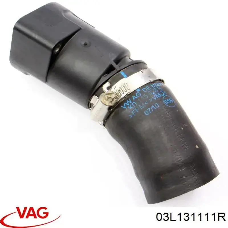 Cano derivado de ar, saída de turbina (supercompressão) VAG 03L131111R preço, a partir de 145,26 USD