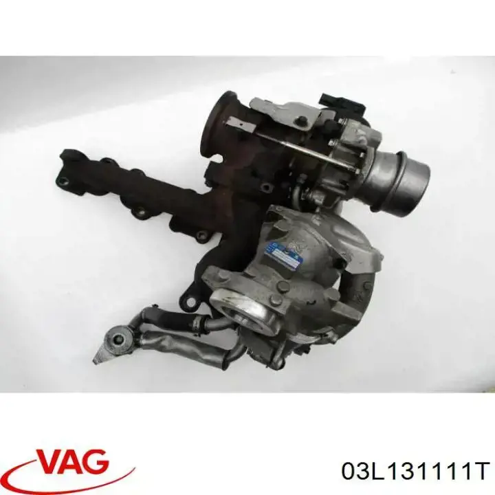 Compre 03L131111T VAG Cano derivado de turbina dos gases de escape