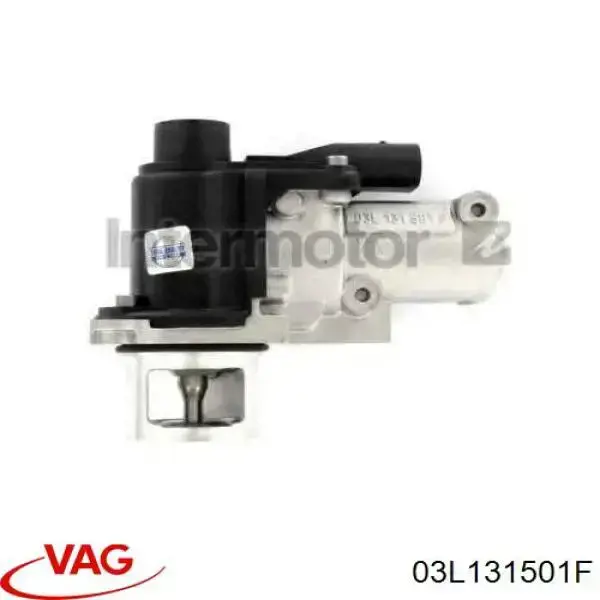 Válvula EGR de recirculação dos gases VAG 03L131501F