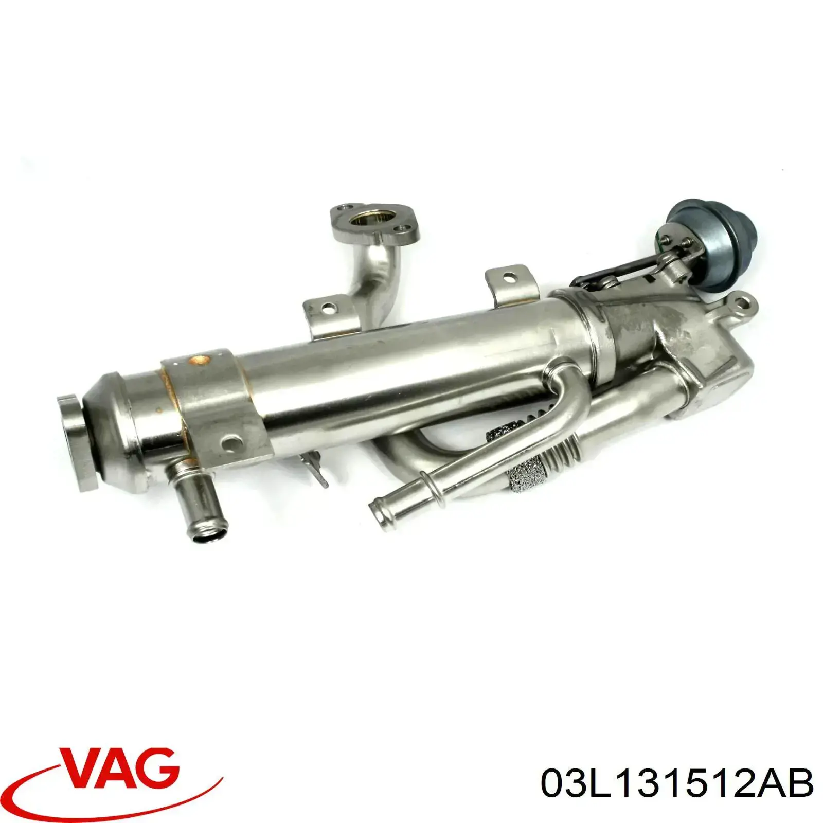 Radiador do sistema EGR de recirculação dos gases de escape VAG 03L131512AB preço, a partir de 197,50 USD