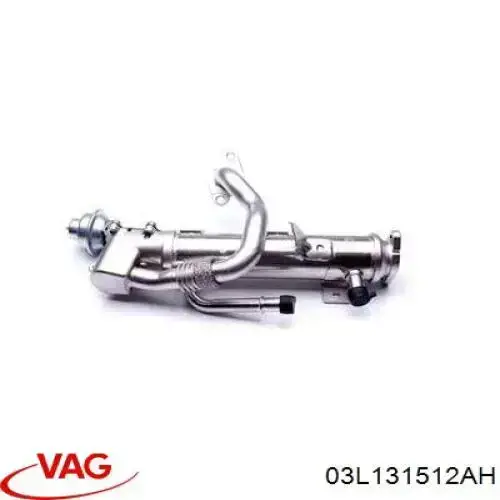 Radiador do sistema EGR de recirculação dos gases de escape VAG 03L131512AH preço, a partir de 132,80 USD